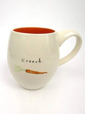 Rae Dunn M Studios Carrot 'Crunch' Mug